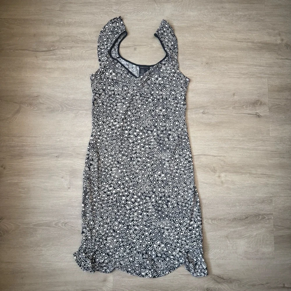 bcbgmaxazria black and white dress BCBG Maxazria Black/White Dress Layered Women's Size XS